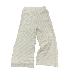 Sincerely Jules Cream Wide Leg cropped Pants